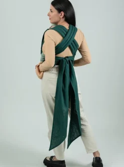 Isara Quick Half Buckle Mochila Portabebé - Evergreen Linen