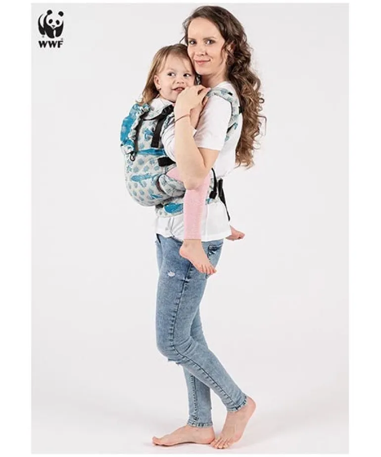 Isara The ONE Mochila Portabebé - Marine Life Breeze