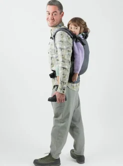 Isara The ONE Mochila Portabebé - Graphite Linen