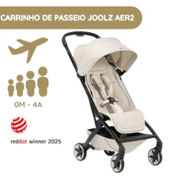 Joolz Aer2 Carrinho de Bebé - Calming Beige