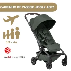 Joolz Aer2 Carrinho de Bebé - Forest Green