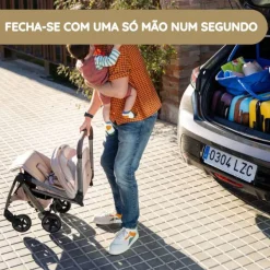 Joolz Aer2 Carrinho de Bebé - Stone Grey