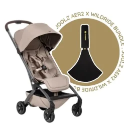 Joolz Carrinho de Bebé Aer2 Bundle Wildride - Sandy Taupe