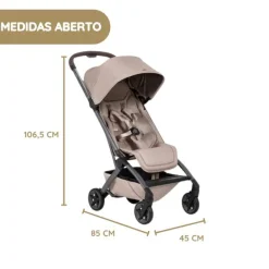 Joolz Carrinho de Bebé Aer2 Bundle Wildride - Hazel Brown