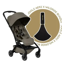 Joolz Carrinho de Bebé Aer2 Bundle Wildride - Hazel Brown