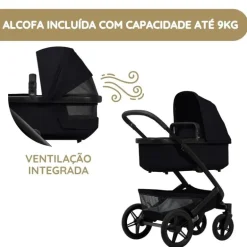 Joolz Geo5 Carrinho de Bebé - Space black
