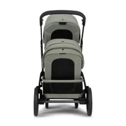 Joolz Geo3 Carrinho de Bebé (Twin) - Para gémeos ou dois bebés dos 0 aos 4 anos - Sage green