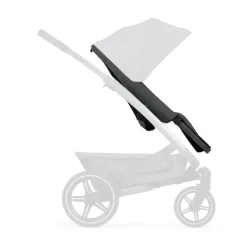 Joolz Geo3 Carrinho de Bebé (Twin) - Para gémeos ou dois bebés dos 0 aos 4 anos - Stone grey