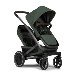 Joolz Geo3 Carrinho de Bebé (Twin) - Para gémeos ou dois bebés dos 0 aos 4 anos - Forest green