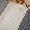 Little Dutch Manta de Malha para Alcofa | Bassinet Blanket | Pure Denim Blue