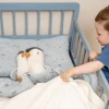 Little Dutch Manta de Malha para Berço | Cot Blanket | Pure Soft White