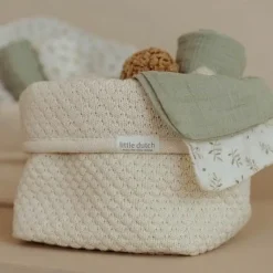 Little Dutch Mini Toalhinhas de Higiene em Musselina | Washcloths - Blueberry Leaves