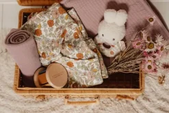 Little Dutch Mini Toalhinhas de Higiene | Washcloths - Vintage Little Flowers / Pure Mauve