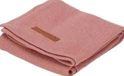 Little Dutch Swaddle 120 x 120 em Musselina - Pure Pink Blossom