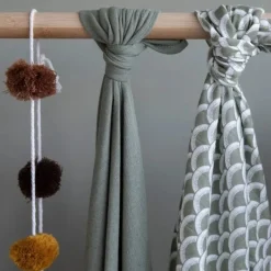 Little Dutch Swaddle 120 x 120 Pure Olive