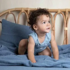 Little Dutch Toalha com Capuz - Pure Blue