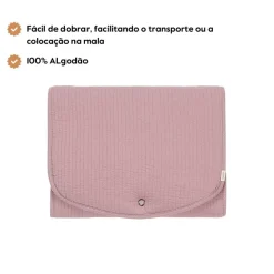 Little Dutch Troca-Fraldas Portátil Comfort | Pure Mauve