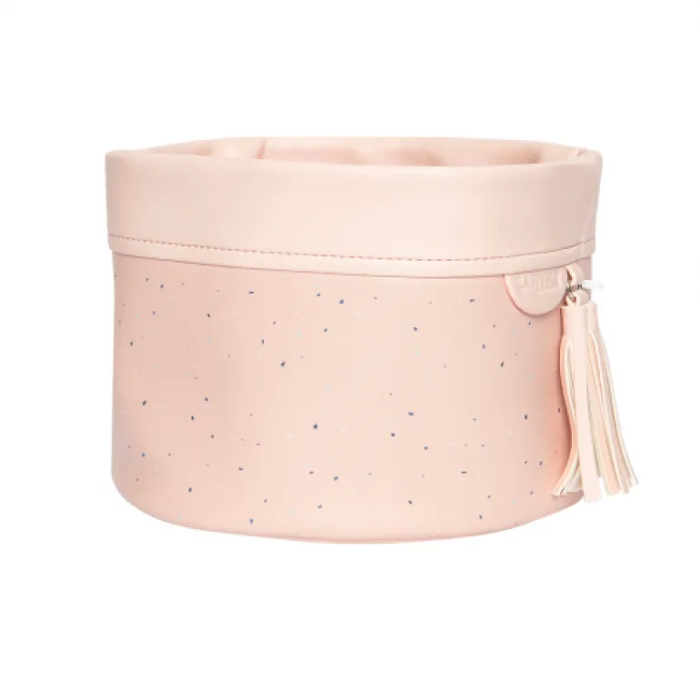 Luma Cesta para Acessórios de Banho - Rosa Claro