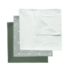 Luma Pack 3 Musselinas 70x70 - Arcos Verdes