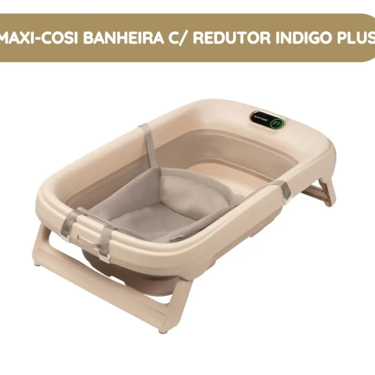 Maxi-Cosi Banheira com Redutor Indigo Plus - Muted Terra