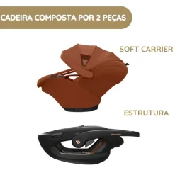 Maxi-Cosi Cadeira Auto Coral Slide Pro - Oak Truffle