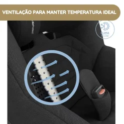 Maxi-Cosi Cadeira Auto Pearl 360 Pro - Authentic Black