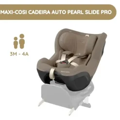 Maxi-Cosi Cadeira Auto Pearl Slide Pro - Authentic Truffle