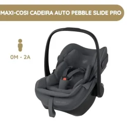 Maxi-Cosi Cadeira Auto Pebble Slide Pro - Moon Graphite