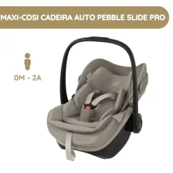Maxi-Cosi Cadeira Auto Pebble Slide Pro - Saphire Sand