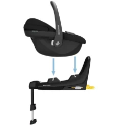 Maxi-Cosi Cadeira Auto Pebble S - Tonal Black