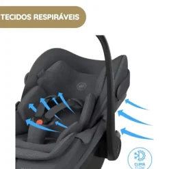 Maxi-Cosi Cadeira Auto Pebble Slide Pro - Onyx Black