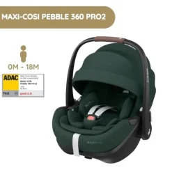 Maxi-Cosi Cadeira Auto Pebble 360 Pro2 - Twillic Green
