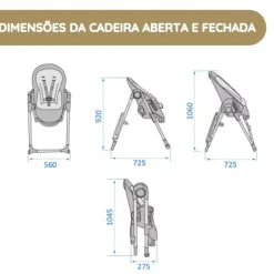 Maxi-Cosi Cadeira de Refeição Ava Plus - Elegance Graphite