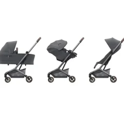 Maxi-Cosi Carrinho de Bebé Fame Cabin - Moon Graphite