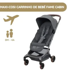 Maxi-Cosi Carrinho de Bebé Fame Cabin - Moon Graphite