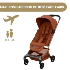 Maxi-Cosi Carrinho de Bebé Fame Cabin - Onyx Black