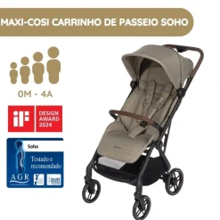 Maxi-Cosi Carrinho de Bebé Soho - Twillic Truffle