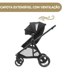 Maxi-Cosi Carrinho de Bebé Zelia 3 - Essential Graphite
