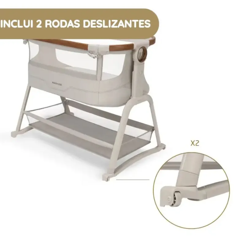 Maxi-Cosi Iora Plus Berço Co-Sleeping - Elegance Graphite