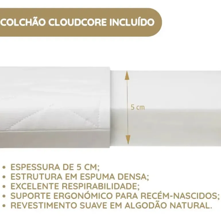 Maxi-Cosi Iora Plus Berço Co-Sleeping - Elegance Graphite