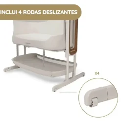 Maxi-Cosi Iora Pro Berço Co-Sleeping - Elegance Beige