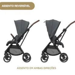 Maxi-Cosi Leona 2 Carrinho de Bebé - Twillic Green