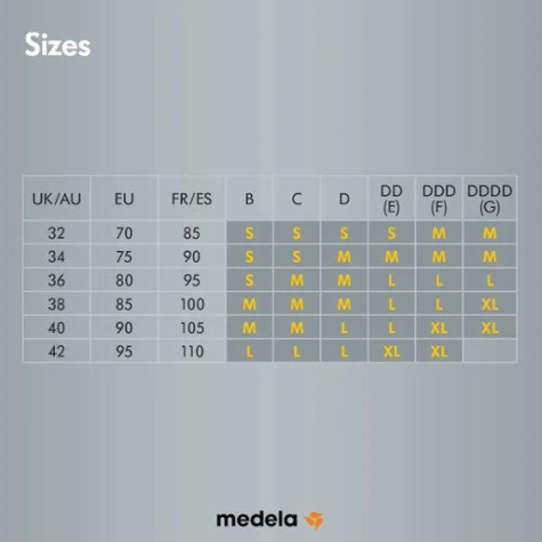 Medela Soutien Ultimate Bodyfit Preto - XL