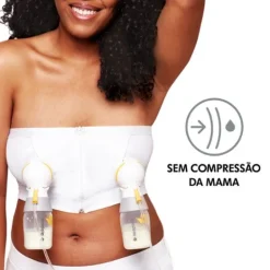 Medela Top de Extração Hands-Free Branco - XL