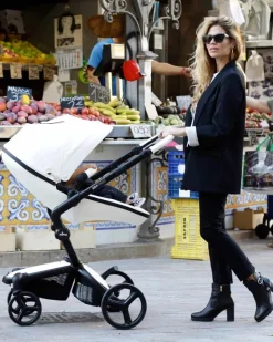 Mima Carrinho de Passeio Xari Max - Black/Snow White/Black