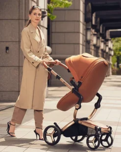 Mima Carrinho de Passeio Xari Max - Champagne/Camel/Sandy Beige
