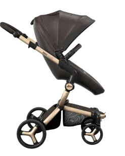 Mima Carrinho de Passeio Xari Max - Champagne/Chocolate Brown/Black