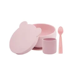 Minikoioi - Conjunto de Alimentação BLW Set I - Rosa
