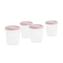 Miniland Conjunto de 4 Recipientes 250ml - Blush