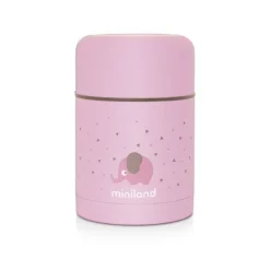 Miniland Termo para Sólidos 600 ml - Rosa